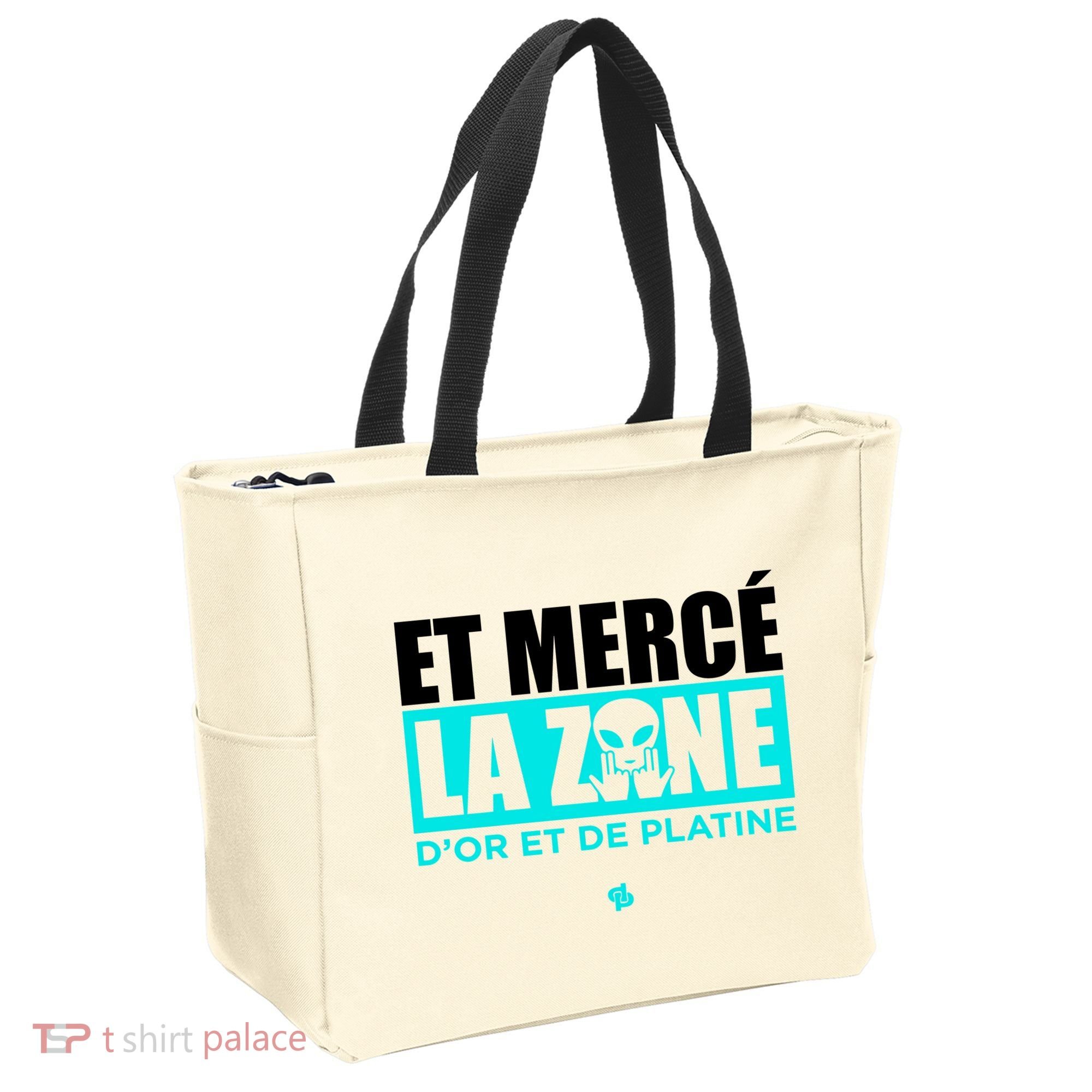 Et Mercé La Zane DOr Et De Platine Tote Bag