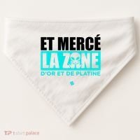 Et Mercé La Zane DOr Et De Platine USA-Made Doggie Bandana thumb 0