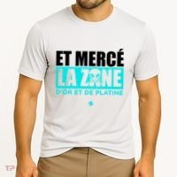 Et Mercé La Zane DOr Et De Platine Cooling Performance Crew T-Shirt thumb 2