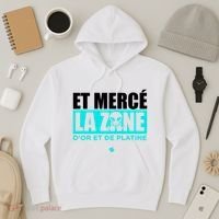 Et Mercé La Zane DOr Et De Platine Hoodie thumb 3