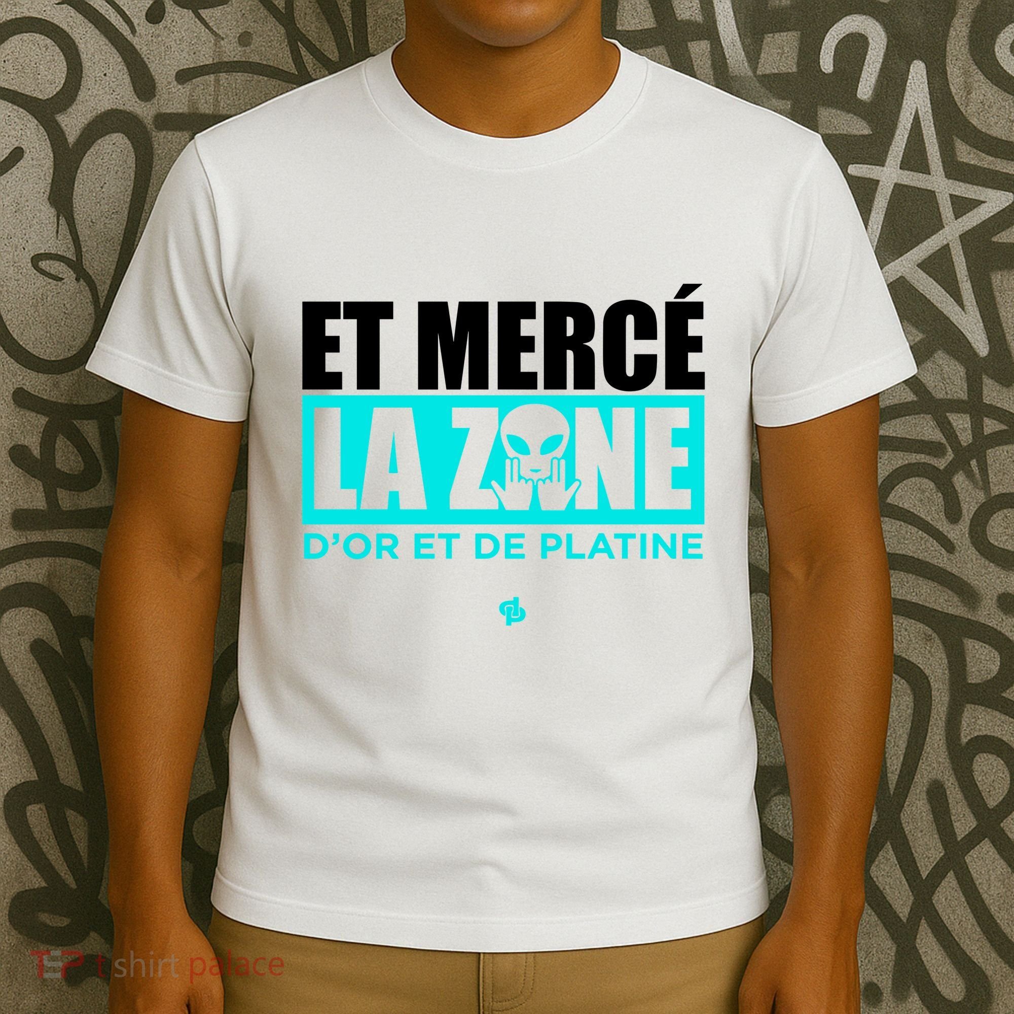 Et Mercé La Zane DOr Et De Platine T-Shirt