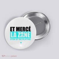 Et Mercé La Zane DOr Et De Platine Button thumb 0