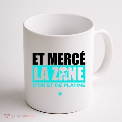 Et Mercé La Zane DOr Et De Platine Coffee Mug back