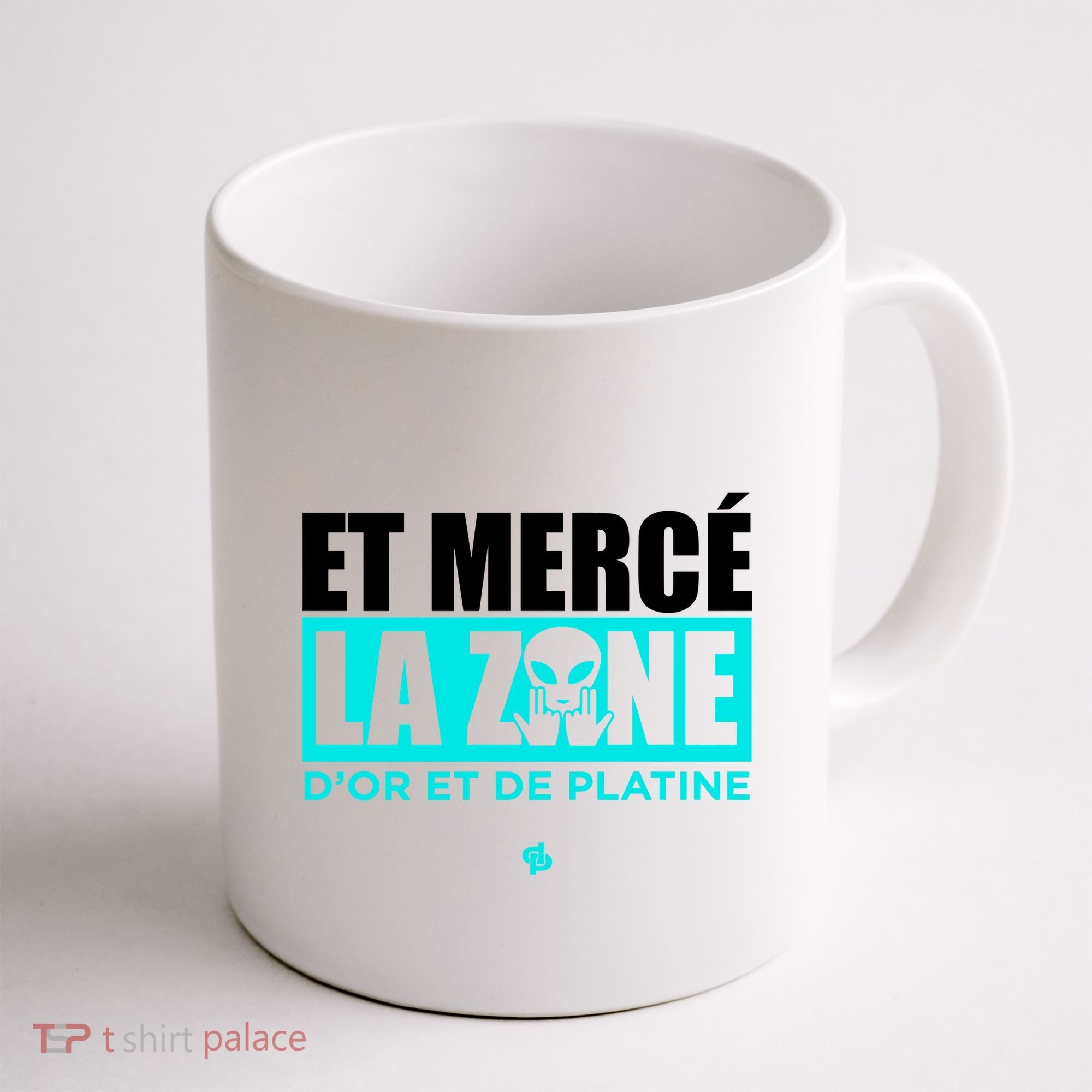 Et Mercé La Zane DOr Et De Platine Coffee Mug