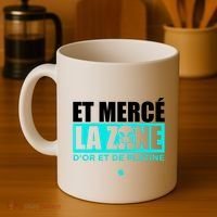 Et Mercé La Zane DOr Et De Platine Coffee Mug thumb 4