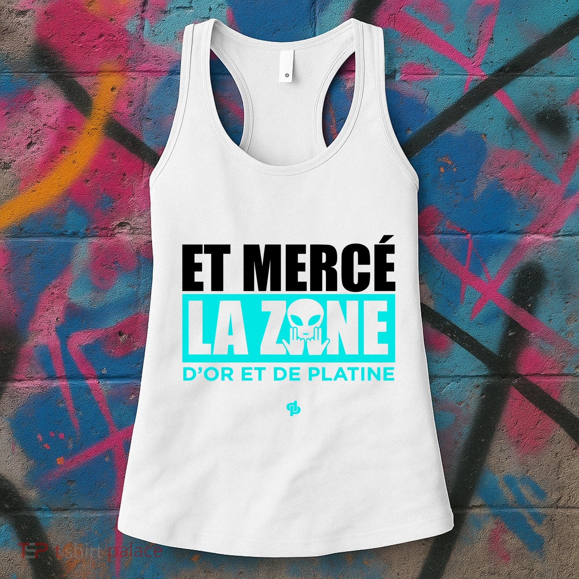 Et Mercé La Zane DOr Et De Platine Women's Tank Top