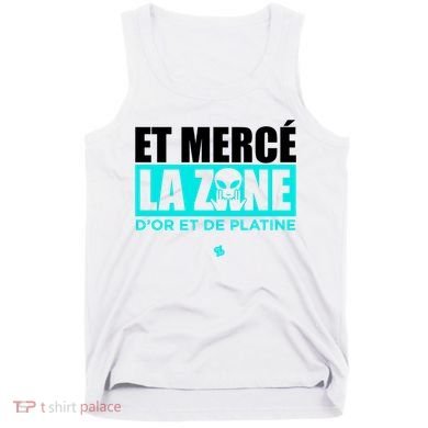 Et Mercé La Zane DOr Et De Platine Tank Top