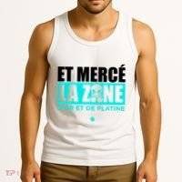 Et Mercé La Zane DOr Et De Platine Tank Top thumb 3