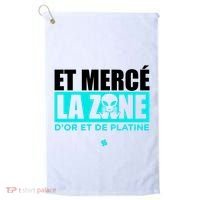 Et Mercé La Zane DOr Et De Platine Golf Towel thumb 0