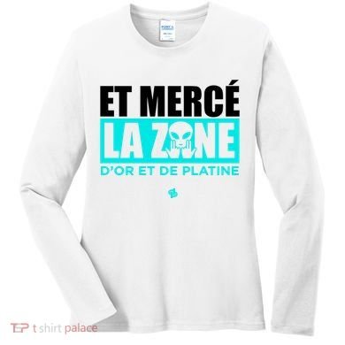 Et Mercé La Zane DOr Et De Platine Women's Long Sleeve Shirt