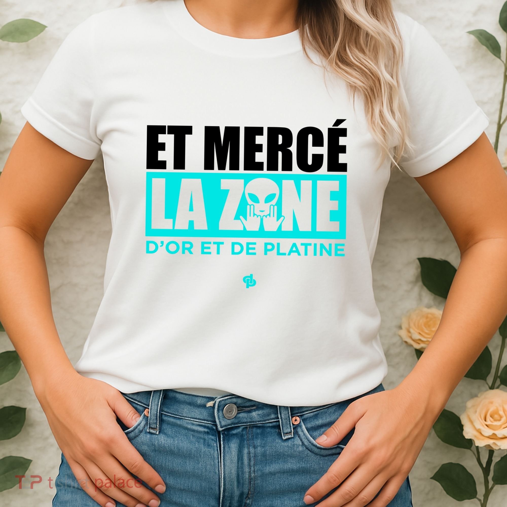 Et Mercé La Zane DOr Et De Platine Women's T-Shirt