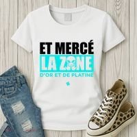 Et Mercé La Zane DOr Et De Platine Women's T-Shirt thumb 3