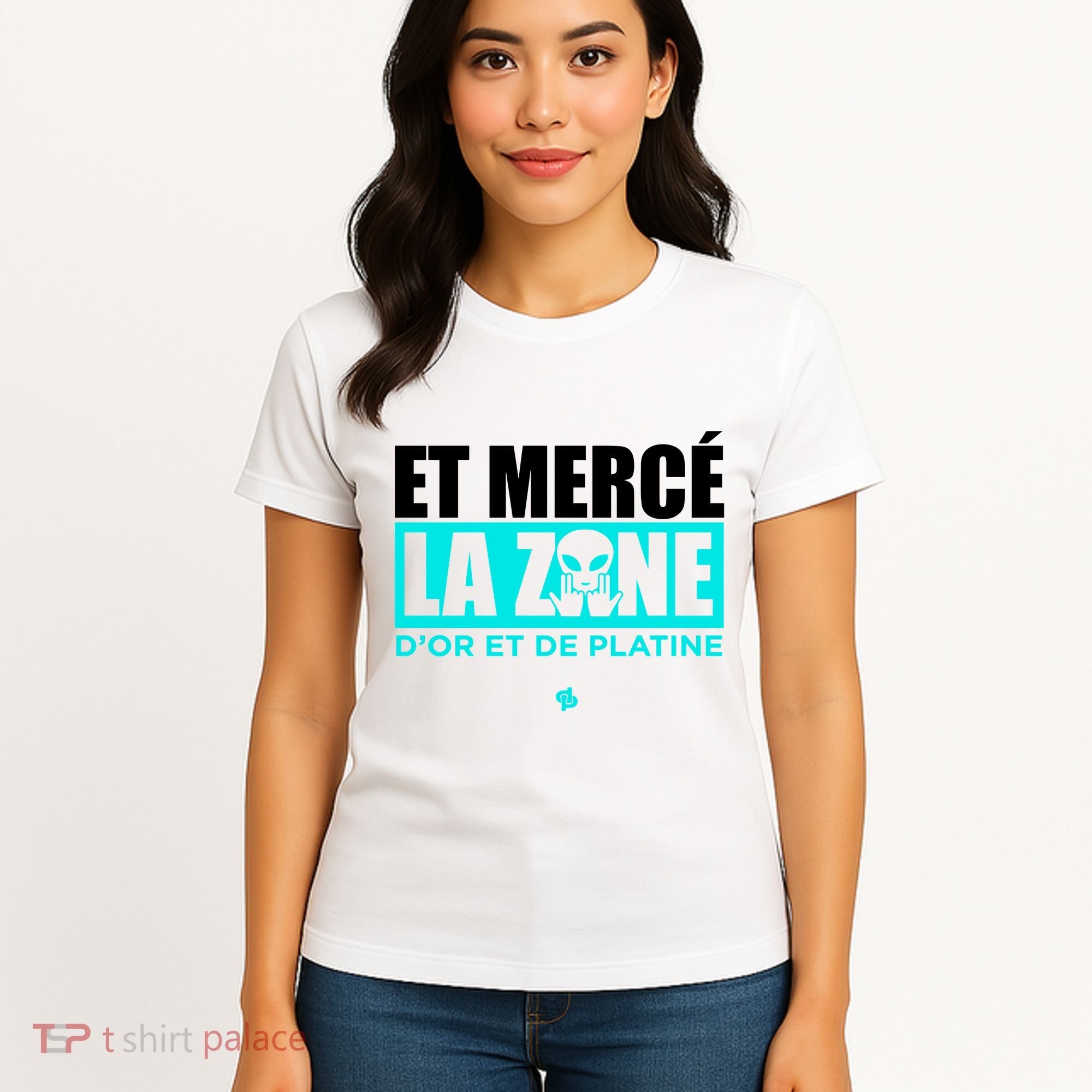 Et Mercé La Zane DOr Et De Platine Women's T-Shirt