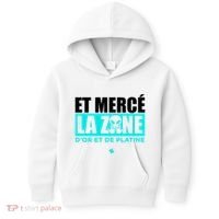 Et Mercé La Zane DOr Et De Platine Kids Hoodie thumb 0