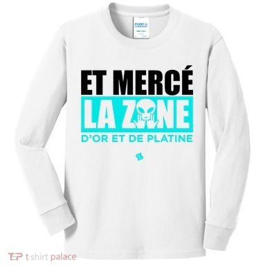 Et Mercé La Zane DOr Et De Platine Kids Long Sleeve Shirt