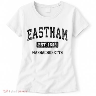 Eastham Massachusetts Ma Vintage Established Sports Design Women's T-Shirt
