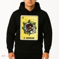 El Marihuano Mexican Slang Chicano Bingo Cards Hoodie thumb 2