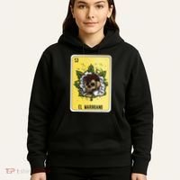 El Marihuano Mexican Slang Chicano Bingo Cards Hoodie thumb 5