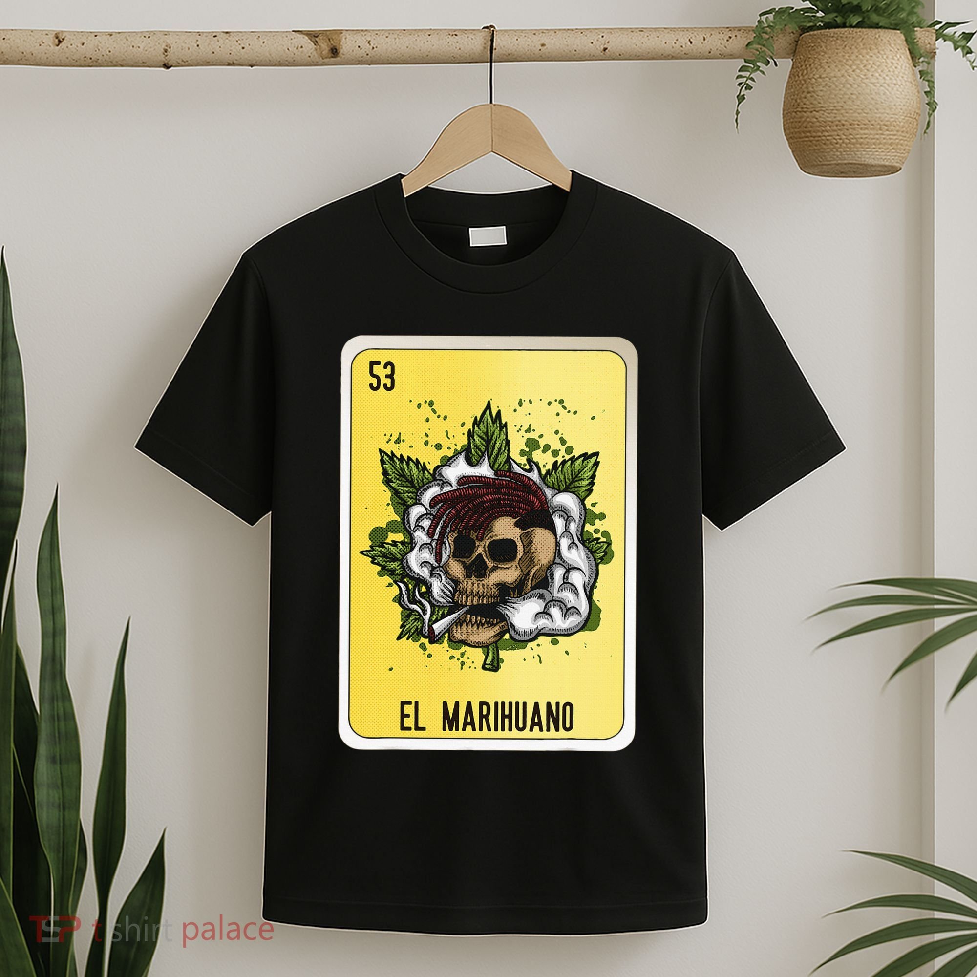 El Marihuano Mexican Slang Chicano Bingo Cards T-Shirt