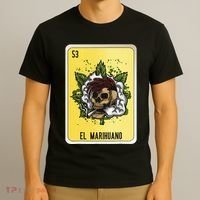 El Marihuano Mexican Slang Chicano Bingo Cards T-Shirt thumb 3