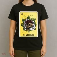 El Marihuano Mexican Slang Chicano Bingo Cards T-Shirt thumb 4