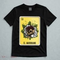 El Marihuano Mexican Slang Chicano Bingo Cards T-Shirt thumb 5
