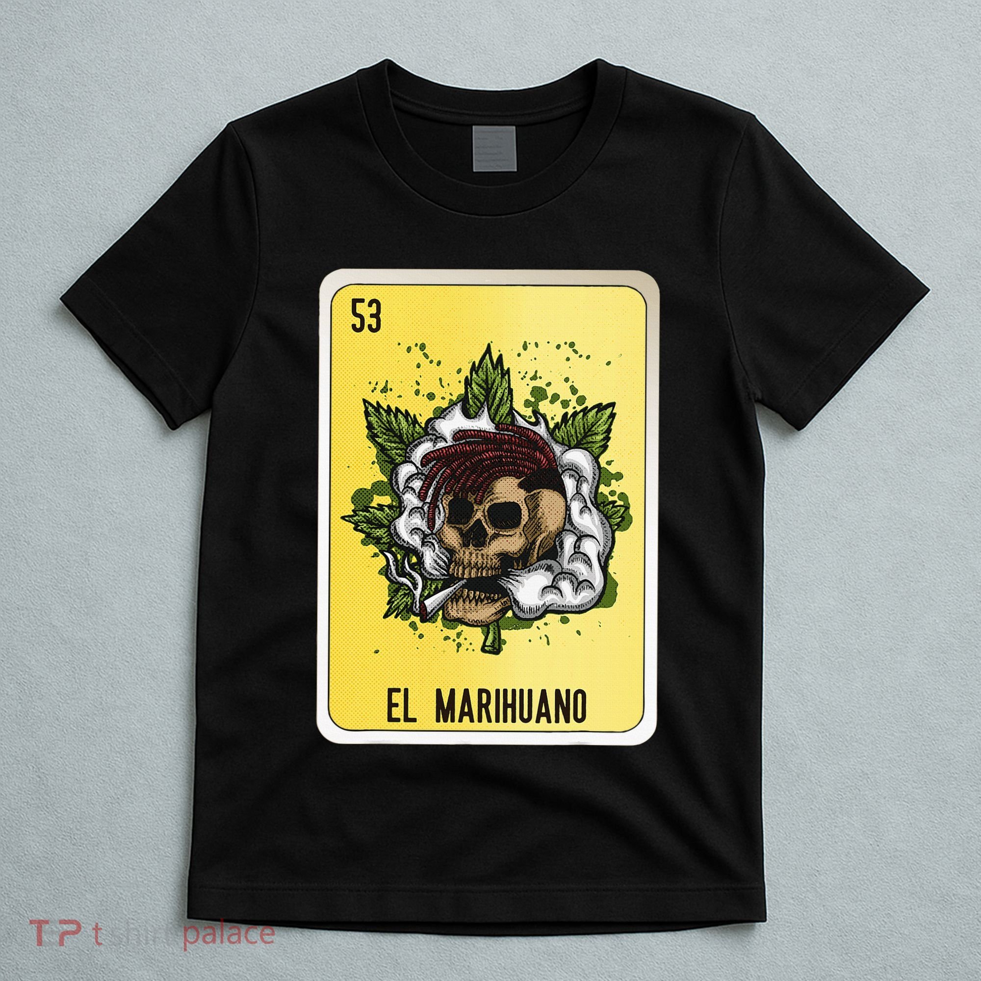 El Marihuano Mexican Slang Chicano Bingo Cards T-Shirt