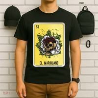 El Marihuano Mexican Slang Chicano Bingo Cards T-Shirt thumb 6