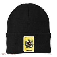 El Marihuano Mexican Slang Chicano Bingo Cards Beanie thumb 0