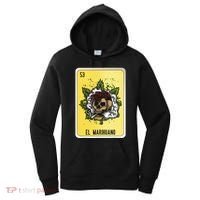 El Marihuano Mexican Slang Chicano Bingo Cards Women's Hoodie thumb 0