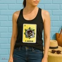 El Marihuano Mexican Slang Chicano Bingo Cards Women's Tank Top thumb 2