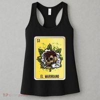 El Marihuano Mexican Slang Chicano Bingo Cards Women's Tank Top thumb 3