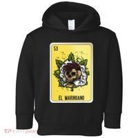 El Marihuano Mexican Slang Chicano Bingo Cards Toddler Hoodie thumb 0