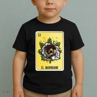 El Marihuano Mexican Slang Chicano Bingo Cards Toddler T-Shirt thumb 2