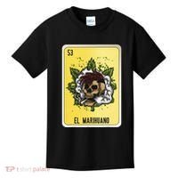 El Marihuano Mexican Slang Chicano Bingo Cards Kids T-Shirt thumb 0