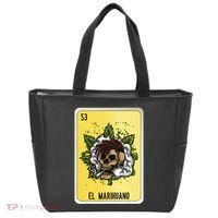 El Marihuano Mexican Slang Chicano Bingo Cards Tote Bag thumb 0