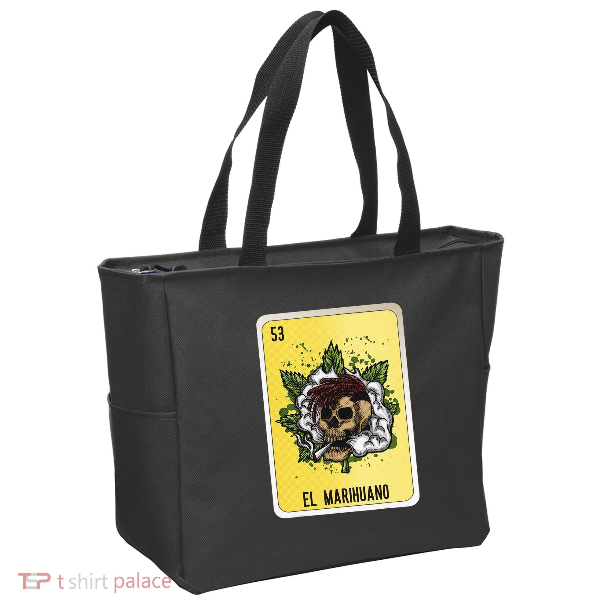 El Marihuano Mexican Slang Chicano Bingo Cards Tote Bag