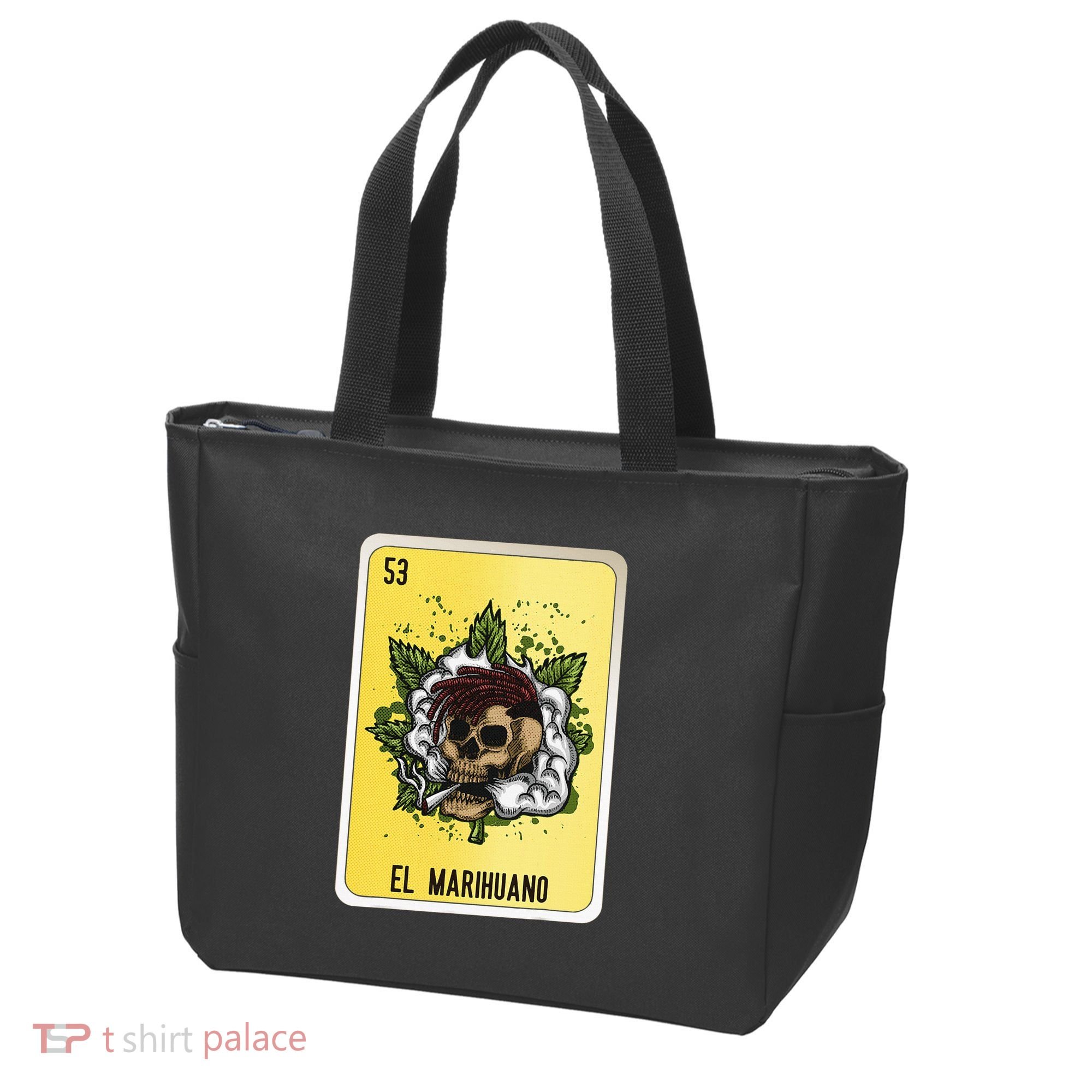 El Marihuano Mexican Slang Chicano Bingo Cards Tote Bag