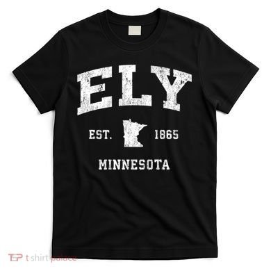 Ely Minnesota Mn Vintage Athletic T-Shirt