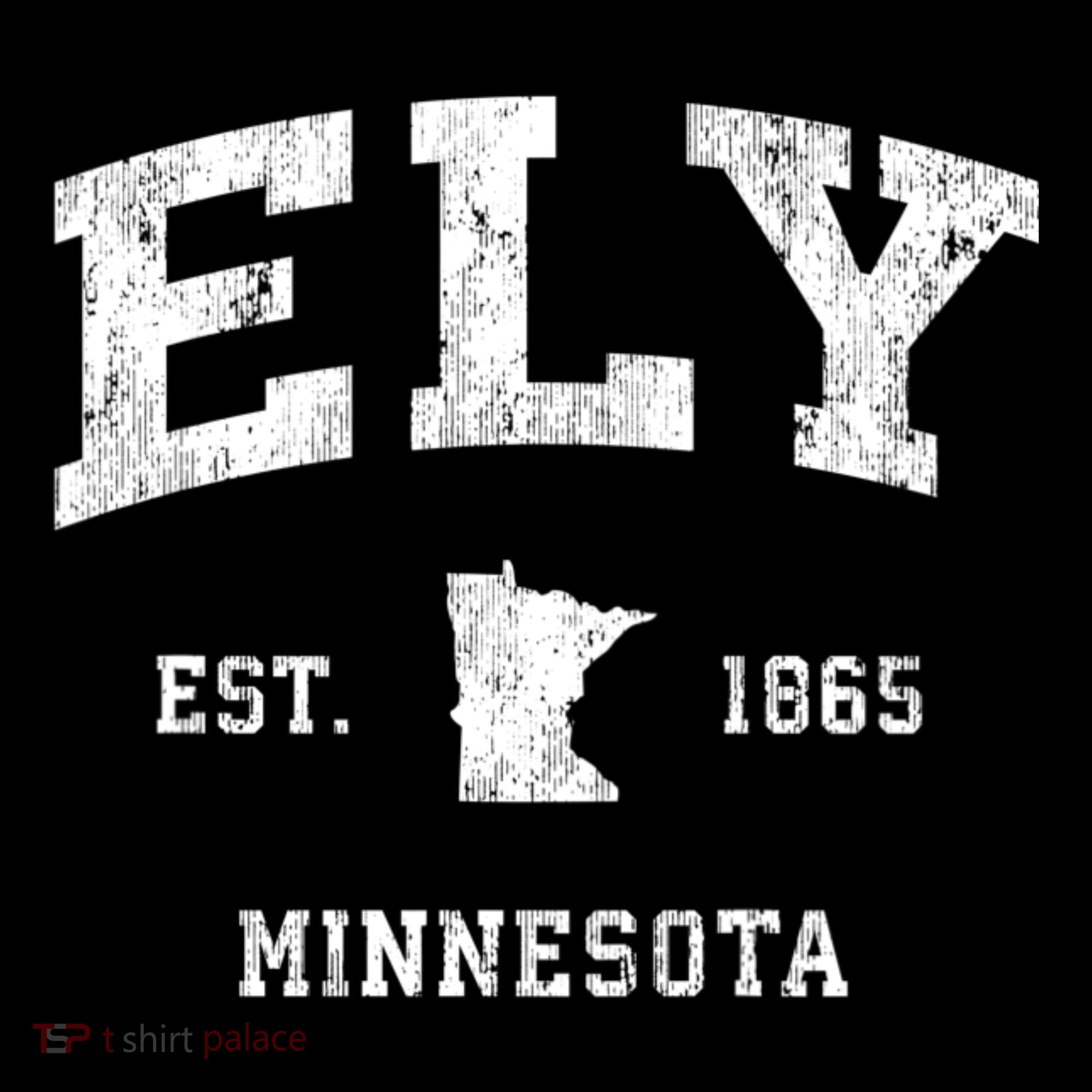 Ely Minnesota Mn Vintage Athletic T-Shirt