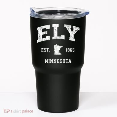 Ely Minnesota Mn Vintage Athletic Tumbler