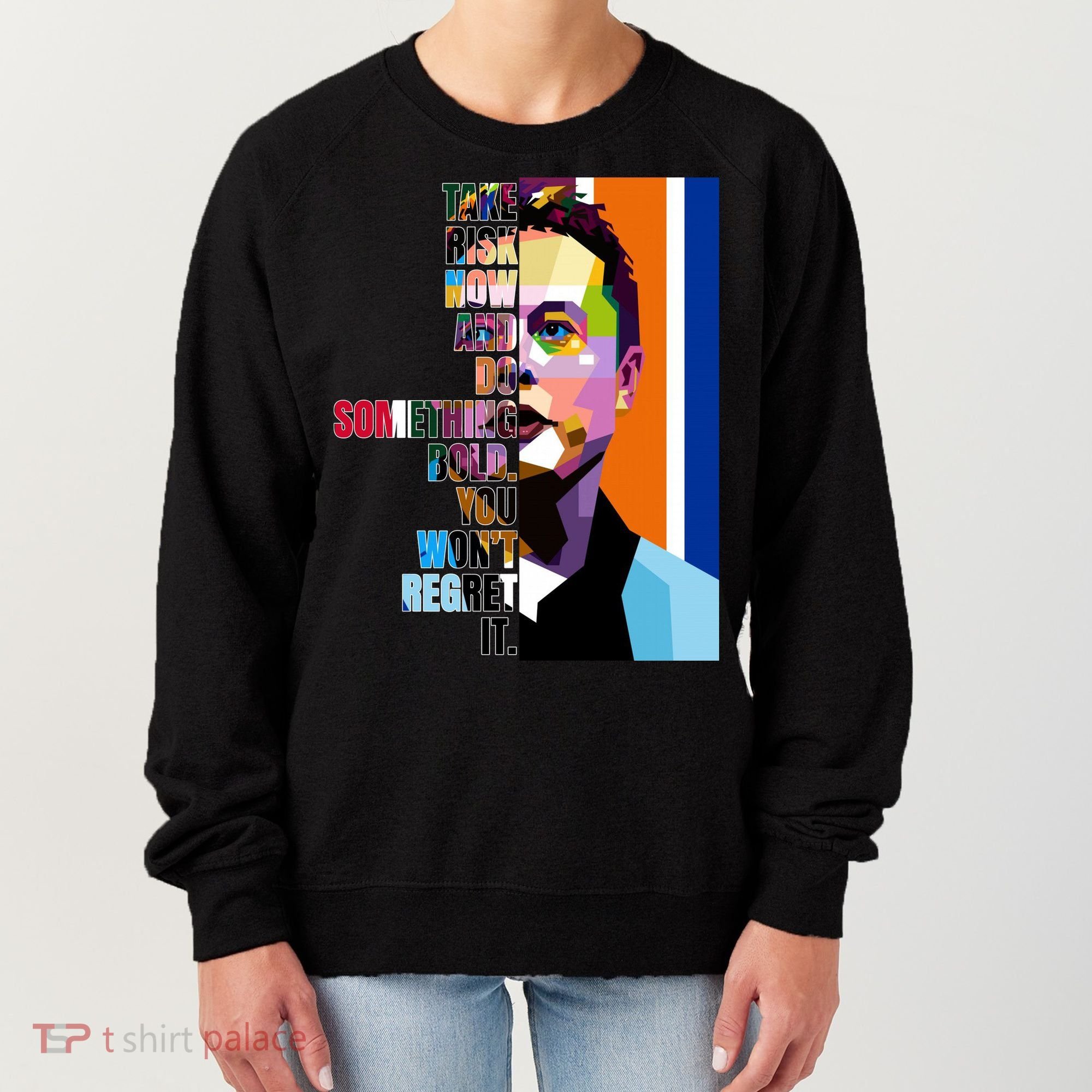 Elon Musk Motivation Quote Women's Sweatshirt