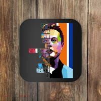 Elon Musk Motivation Quote Coaster thumb 0