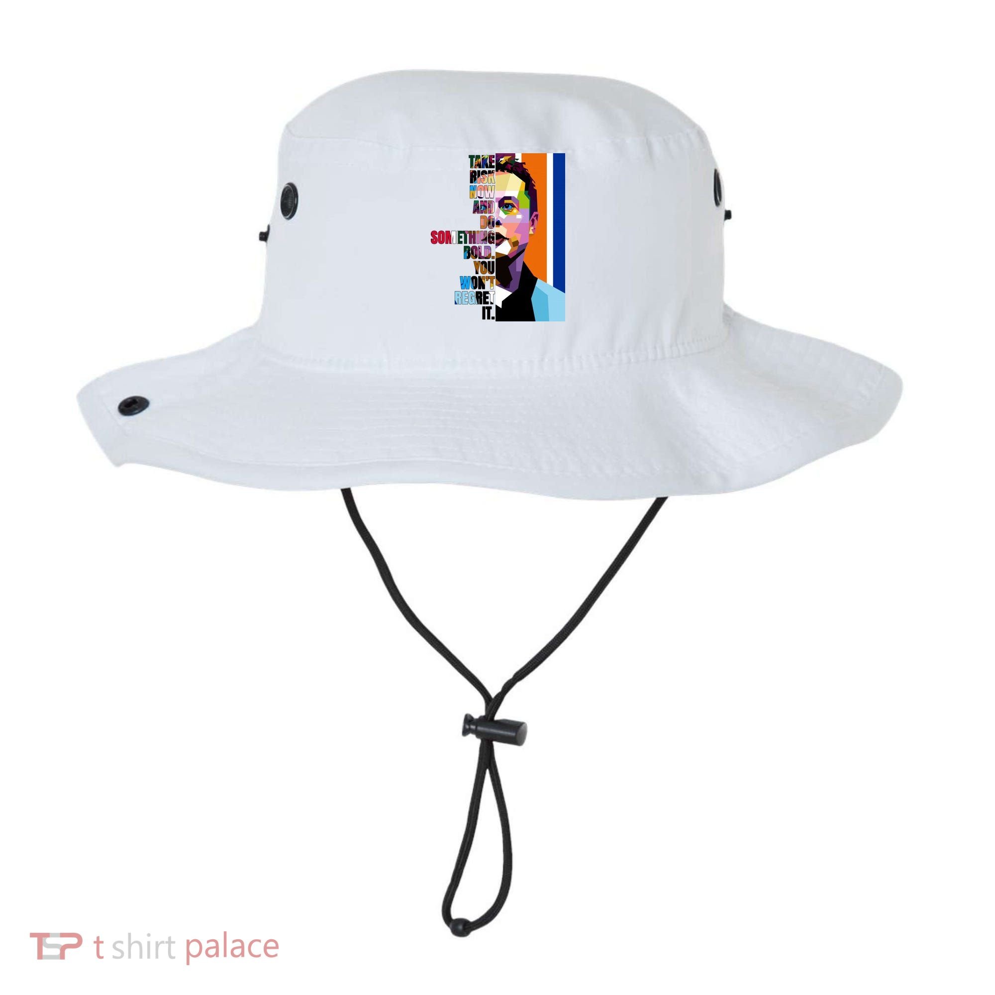 Elon Musk Motivation Quote Bucket Hat