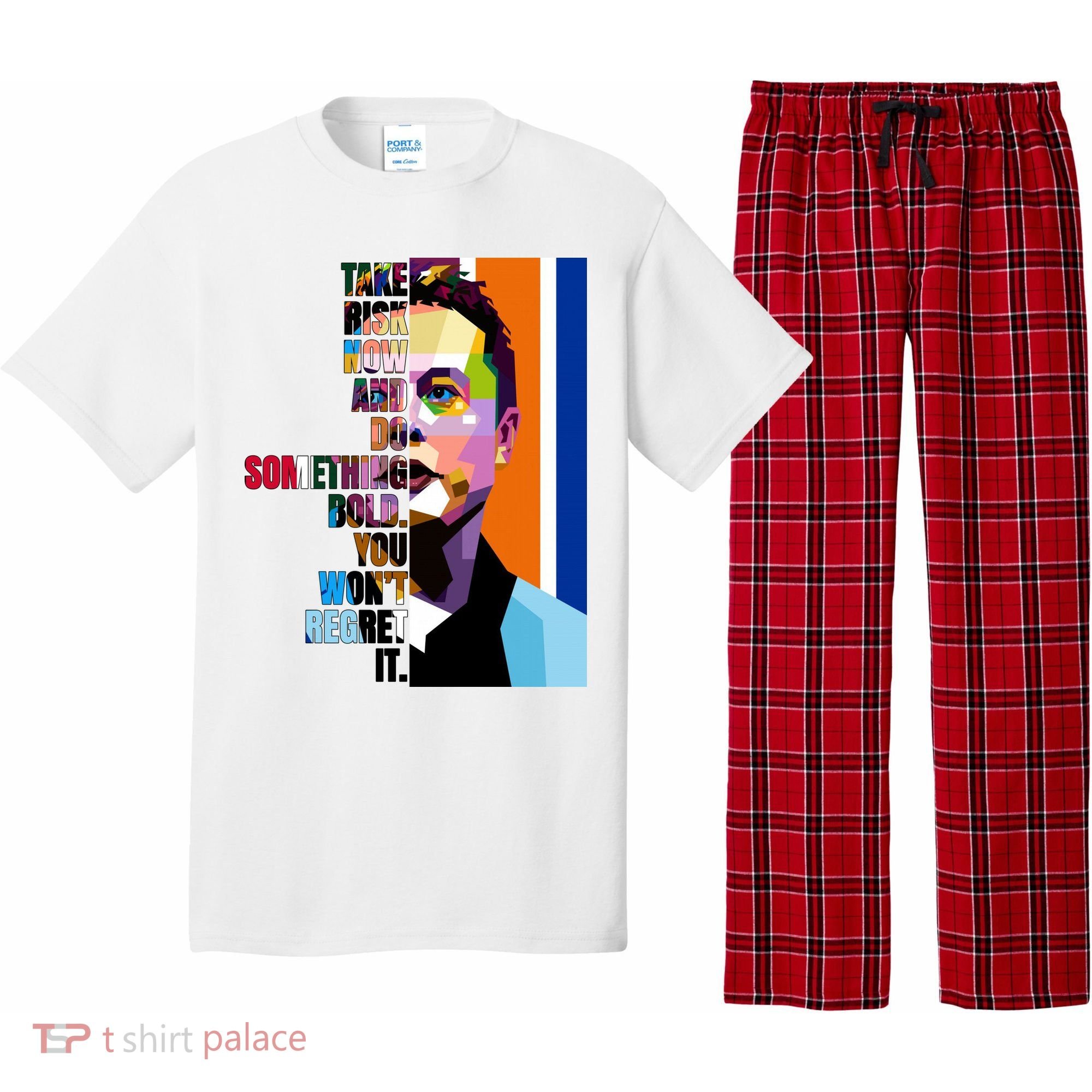Elon Musk Motivation Quote Pajama Set