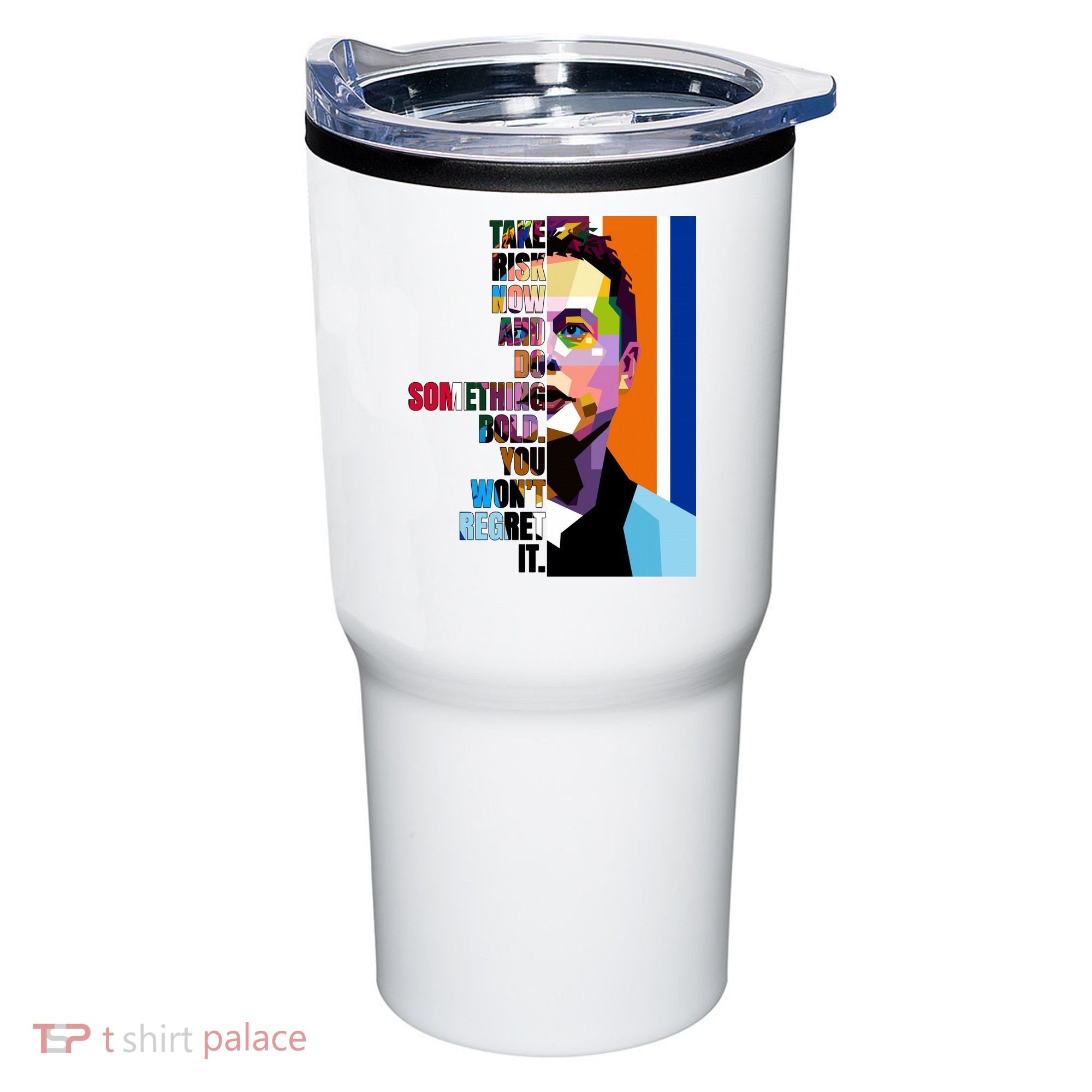 Elon Musk Motivation Quote Tumbler