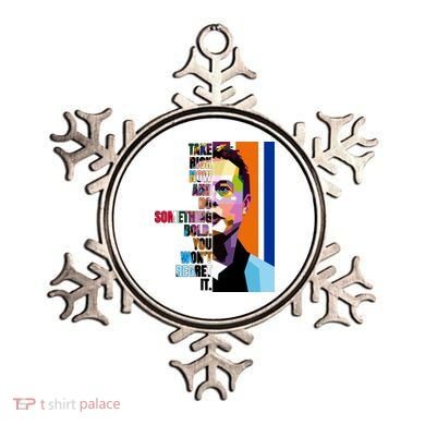 Elon Musk Motivation Quote Ornament
