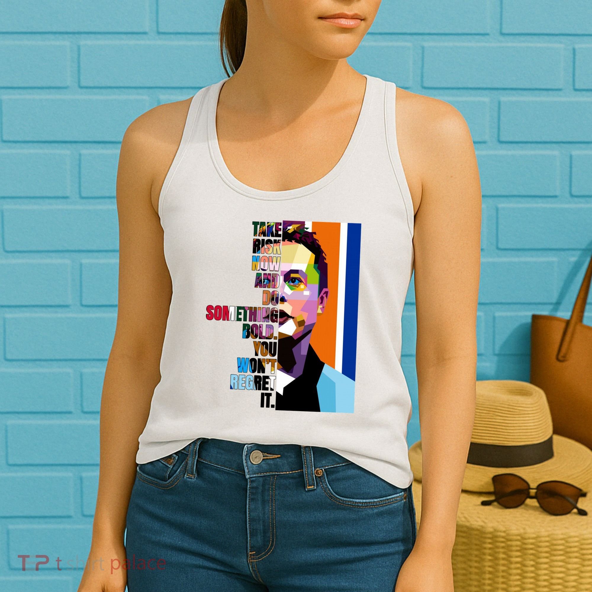 Elon Musk Motivation Quote Women's Tank Top