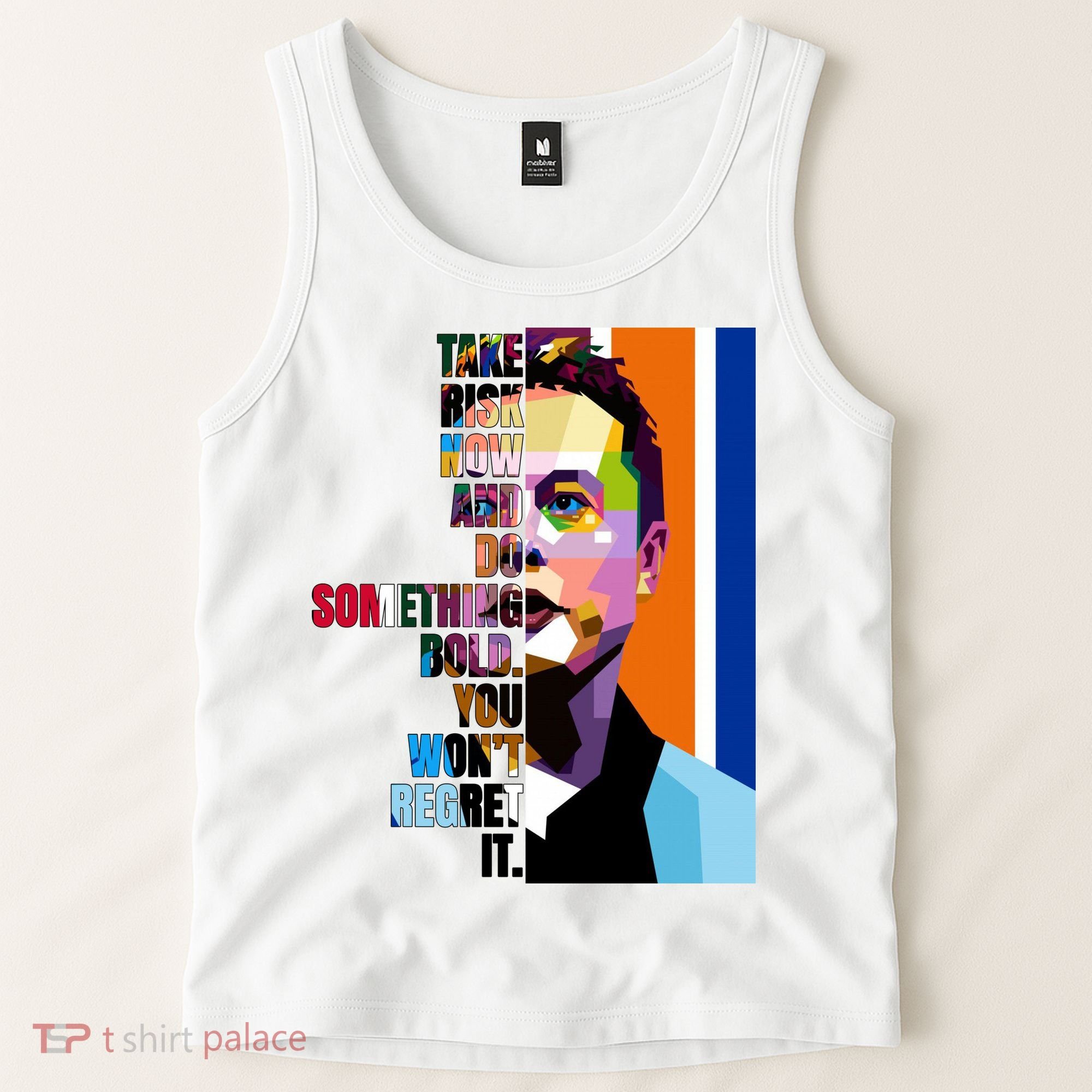 Elon Musk Motivation Quote Tank Top
