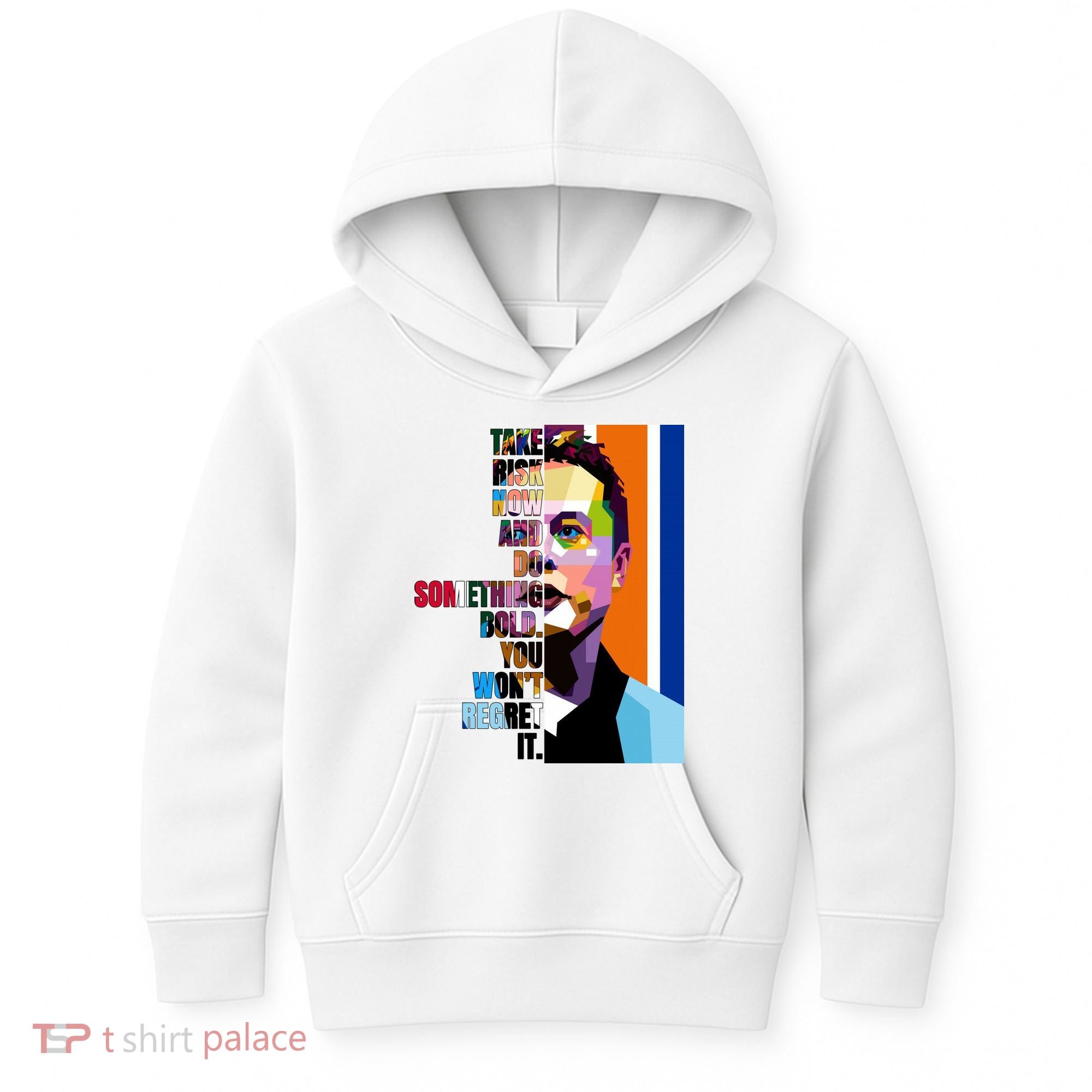 Elon Musk Motivation Quote Kids Hoodie